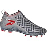 Phenom Elite Tom and Jerry “Cheddar Chase” Football Cleats – Quantum Speed | Gray Warner Brothers Edition | Lightweight Speed Performance Cleats for Men’s & Kids