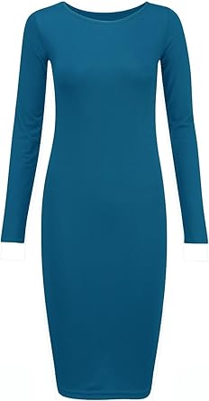 Robe jersey moulante Outlet