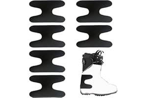 Ski Snowboard Boots Fitting Pads | Self-Adhesive Ski Boots Insert Protector | 6X Ski Boot Fitting Foam Ankle Wrap Pads, Ski B