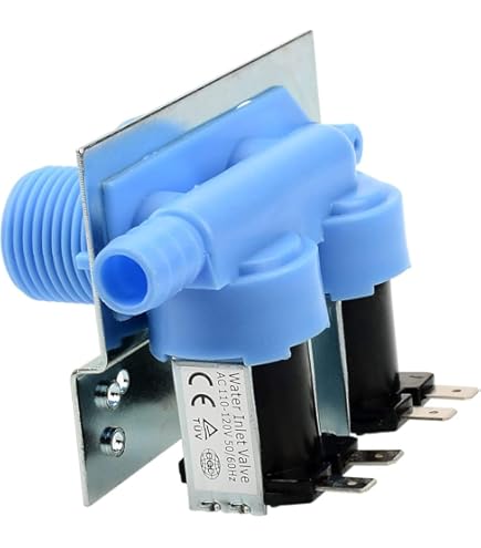 Water Inlet Valve For Whirlpool, Kenmore, Estate, Inglis Washers (Fits #3979346, Etc.)