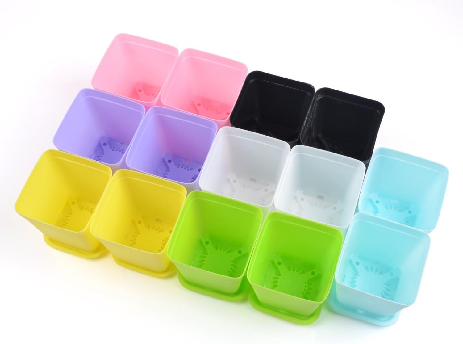 Utopia Hoe Fioriere in plastica – Vasi per fiori da interni, oderni Utopia Hoe Fioriere in plastica – Vasi per fiori da interni, oderni