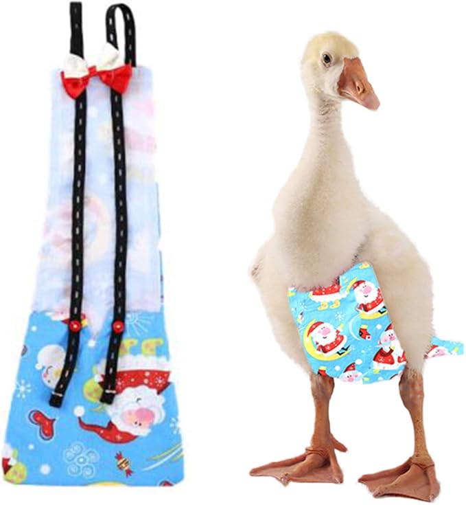 ZJW Chicken Diapers, Duck Diapers, Adjustable Poultry Cloth