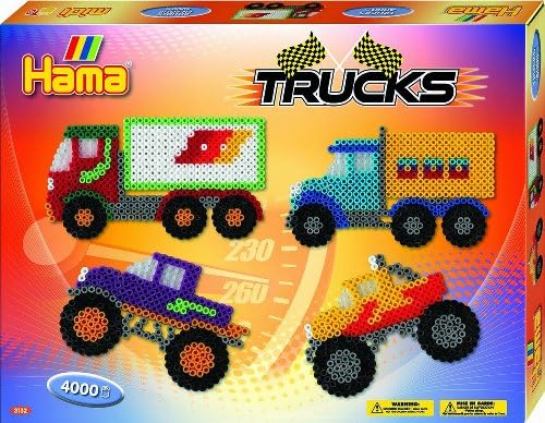 Hama Beads Trucks