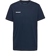 Mammut Mens Short Sleeve Tee, Organic Cotton Lightweight and Comfortable Logo T-Shirt
