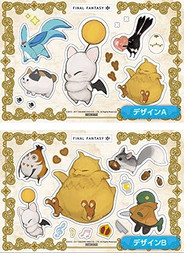 Amazon Co Jp ファイナルファンタジー シール ステッカー チョコボ モーグリ ２枚セット ホビー 通販