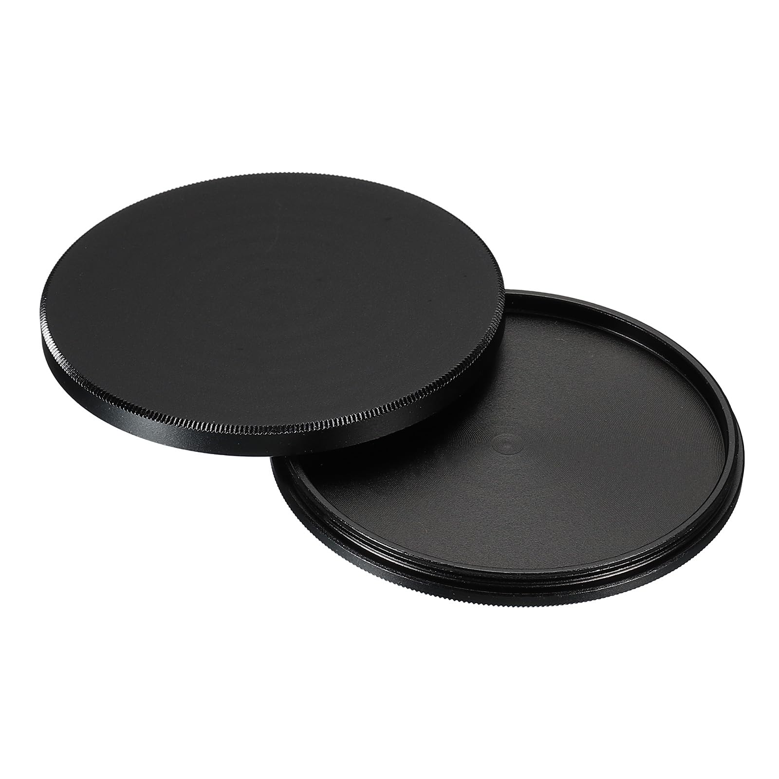 PATIKIL 58mm Lens Cap, Black Aluminum Alloy, Polarizer & Neutral Density Filter Stack Cap, Minimalist Design
