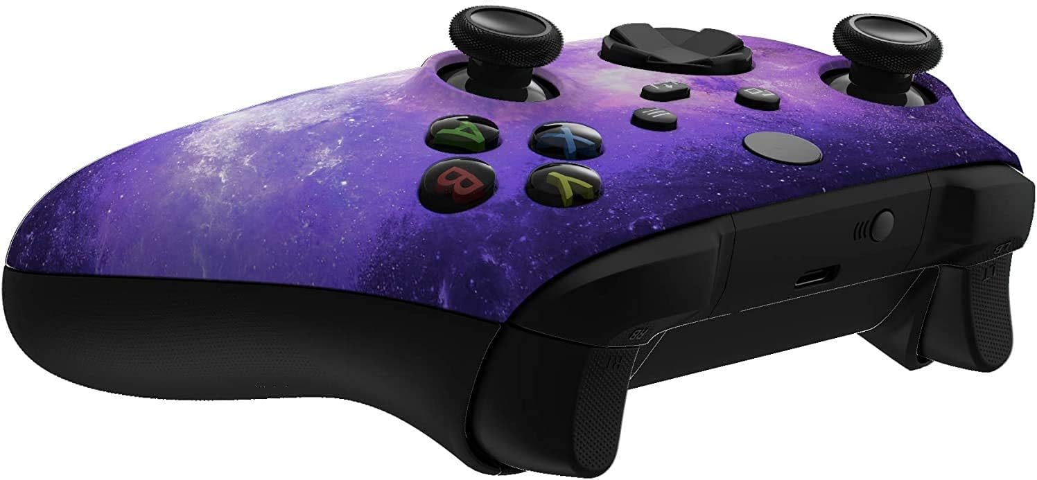 Microsoft Xbox Series X/S Wireless Bluetooth Controller Xbox Series Custom Soft Touch Galaxy Compatible with Xbox One