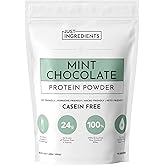 Mint Chocolate Protein Powder | 15 Servings | 24g Grass-Fed New Zealand Whey + 4 Additional Protein Sources | No Added Sugar | Naturally Sweetened | No Gums or Fillers | Casein-Free Blend