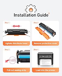 410A Toner Cartridge set 4-Pack Replacement for HP