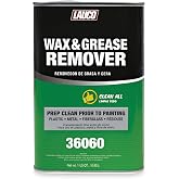 LAUCO Wax and Grease Remover Multi-Surface Paint Prep Cleaner for Auto Body (36060), Garage | Works On Plastic, Metal, Fiberglass Powerful Solvent Degreaser (Quart) 36060