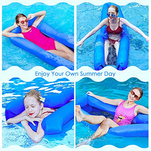 image for ludtom Inflatable Pool Floats Water Hammock for Adults 440lb Capacity 