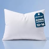 Phantoscope 12x16 Throw Pillow Insert, Lumbar Support Pillow for Couch Bed | Soft Lumbar Support Pillow for Office Chair, 100% Polyester Fiber Fill, Rectangle Throw Pillows for Couch &amp; Bed