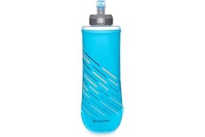 HydraPak SoftFlask Speed 500ml - Compressible Soft Flask Water Bottle, Perfect Fit for Hydration Vests and Running Packs with Easy Open Cap (500ml/17oz)