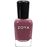 ZOYA Mauve Nude Nail Polish, Rosy Clean Long-Wear Creams, Big12Free Vegan