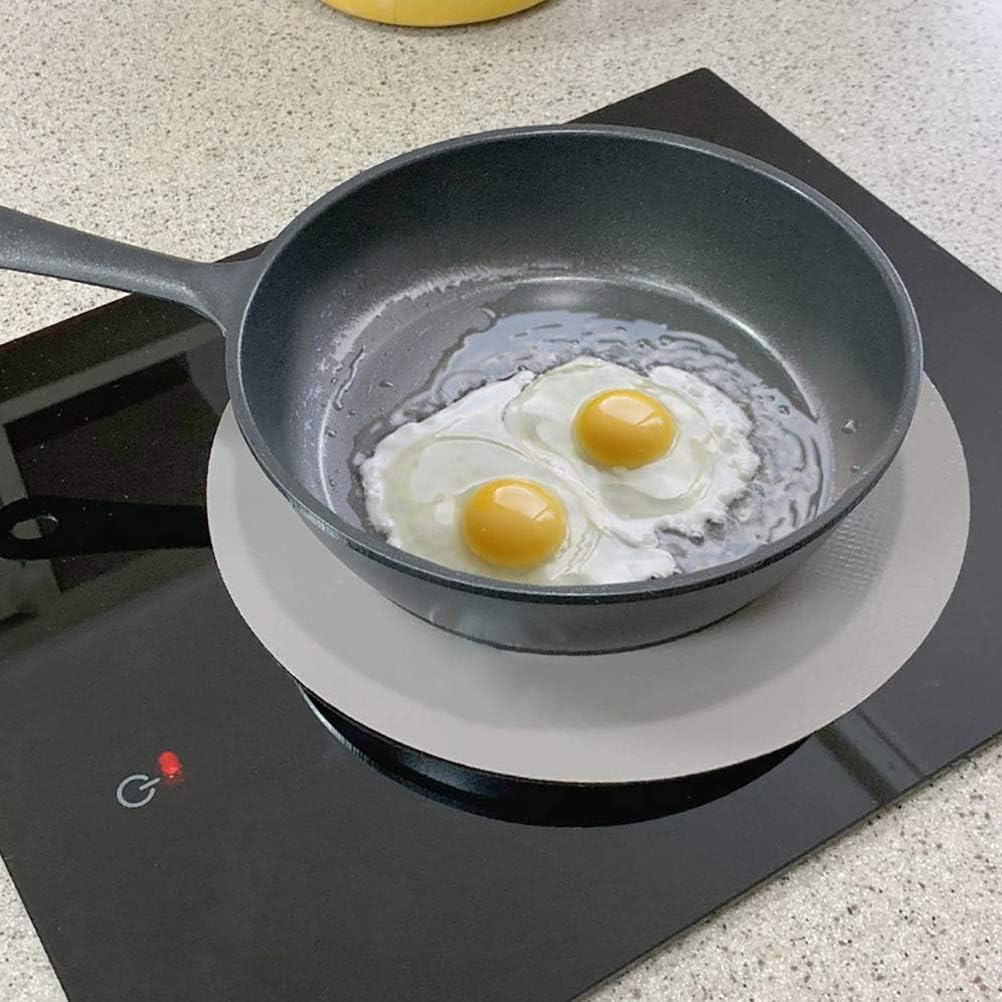 Haplws Reusable Cooktop Pad Induction Cooktop Mat Heat-Resistant Non-Slip Electric Cooktop Foil Gas Stove Burner Cover Mat Pad