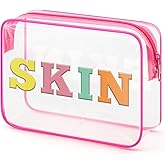 Clear Makeup Bag Zipper Toiletry Pouch Funny Gift for Women Teens Girls Travel Cosmetic Bag Graduation Christmas Birthday Gifts for Sister Daughter Friends Friendship Thanksgiving Gifts for Women