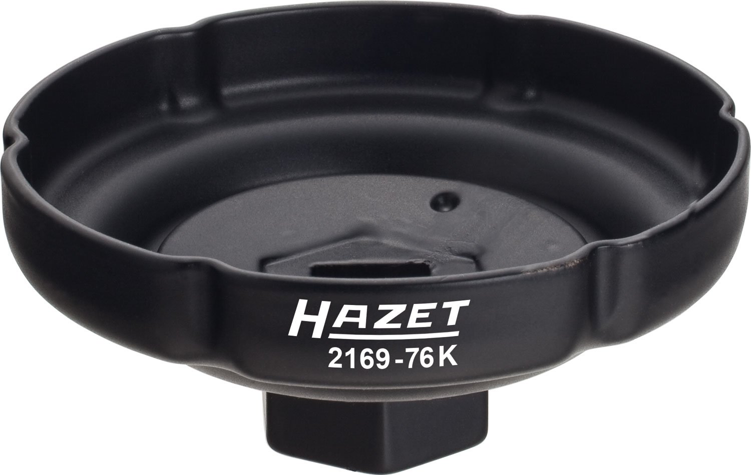 HAZET 2169-76K 12.5 mm Square Hollow Groove Profile Oil Filter Wrench - Multi-Colour