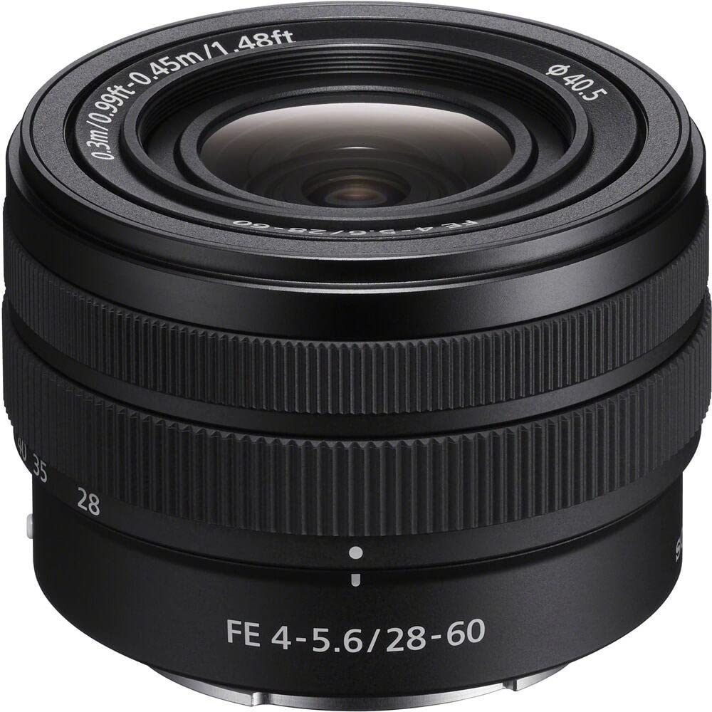 Sony Full Frame E-Mount Lens SEL2860 - The world’s smallest & lightest* full-frame E-mount standard zoom lens