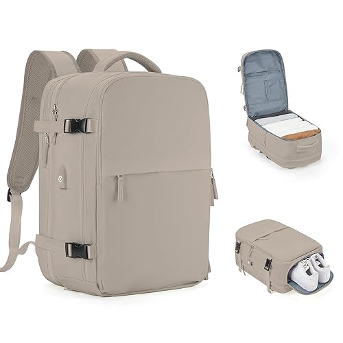 Expandable Travel Backpack For Women Men Airline Approved Personal