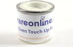 PINTURA de retoque de color blanco para microondas horno interior