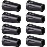 8Pcs Walking Stick Tips, Trekking Pole Tip, Walking Cane Tips Replacement Rubber Tips, Hiking Stick Accessory, Fits Most Standard Hiking Pole (11mm Hole Diameter).