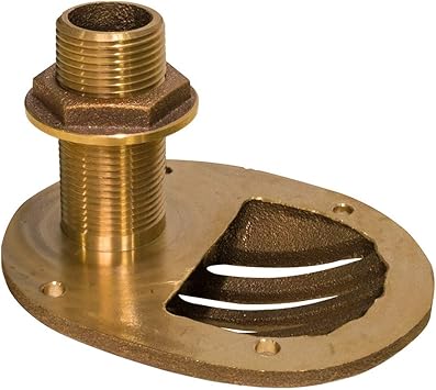 GROCO Bronze Thru-Hull Fitting With Nut - High Speed Marine Hardware