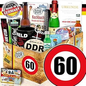DDR Geburtstagsgeschenk / Geschenk Männer / Geburtstag 60 / Geschenke Mann