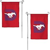 Desert Cactus SMU Mustangs Garden Flag – 19 x 12 inch Southern Methodist University Banner, For Outdoor Display and Events (Design H Triple D)