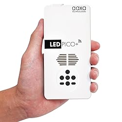 AAXA LED Pico+ MAX Mini Projector, 2.7 Hour
