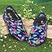 Sloggers Original Waterproof Rain and Garden Shoe for Women– Outdoor Slip-On Garden Clog - Made in The USA with Premium Comfort Insole and Arch Support - Blue/Pink Hummingbird Print, Size 9