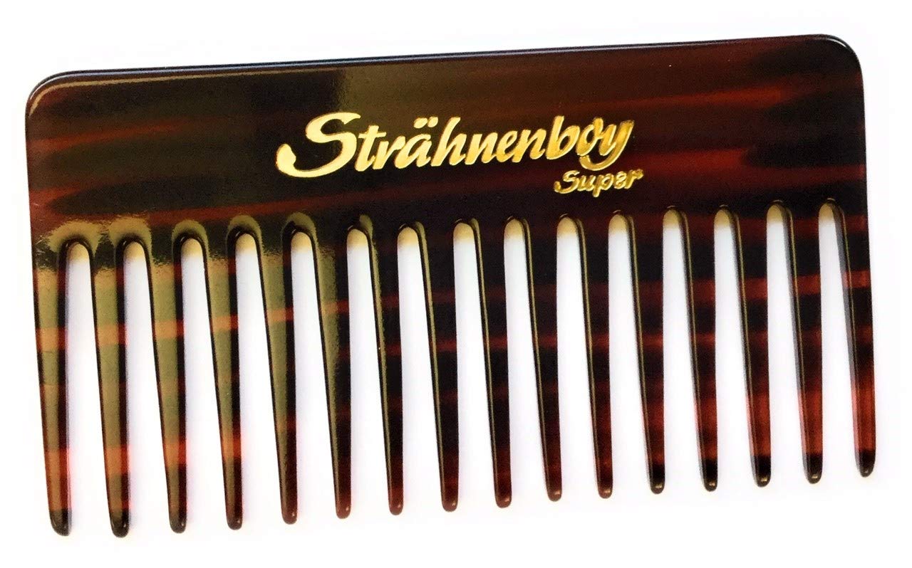 Strähnenboy Super Handmade 13 cm 16 Teeth Curling Comb Afro Comb Coarse Teeth (13)