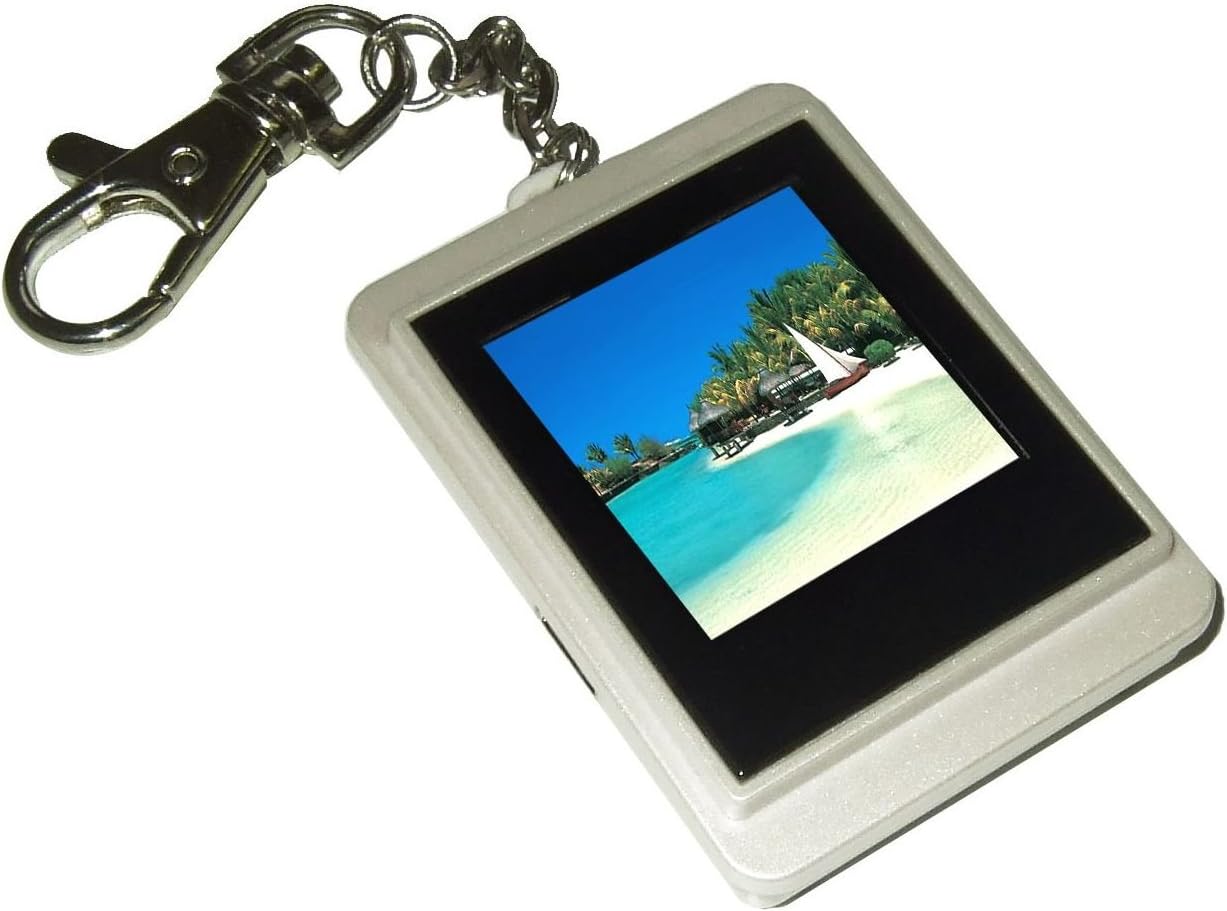 Q Media Qcm 15 B S W Digital Photo Frame Keyring White Amazon Co Uk Camera Photo