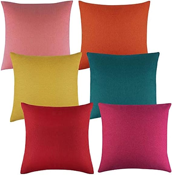 dsfgsdfh Funda de Almohada Decorativa Impermeable para Exteriores de