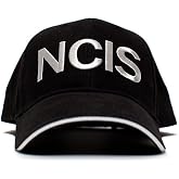 NCIS Hat Naval Criminal Investigative Service Movie Cap One Size Black, Large-X-Large