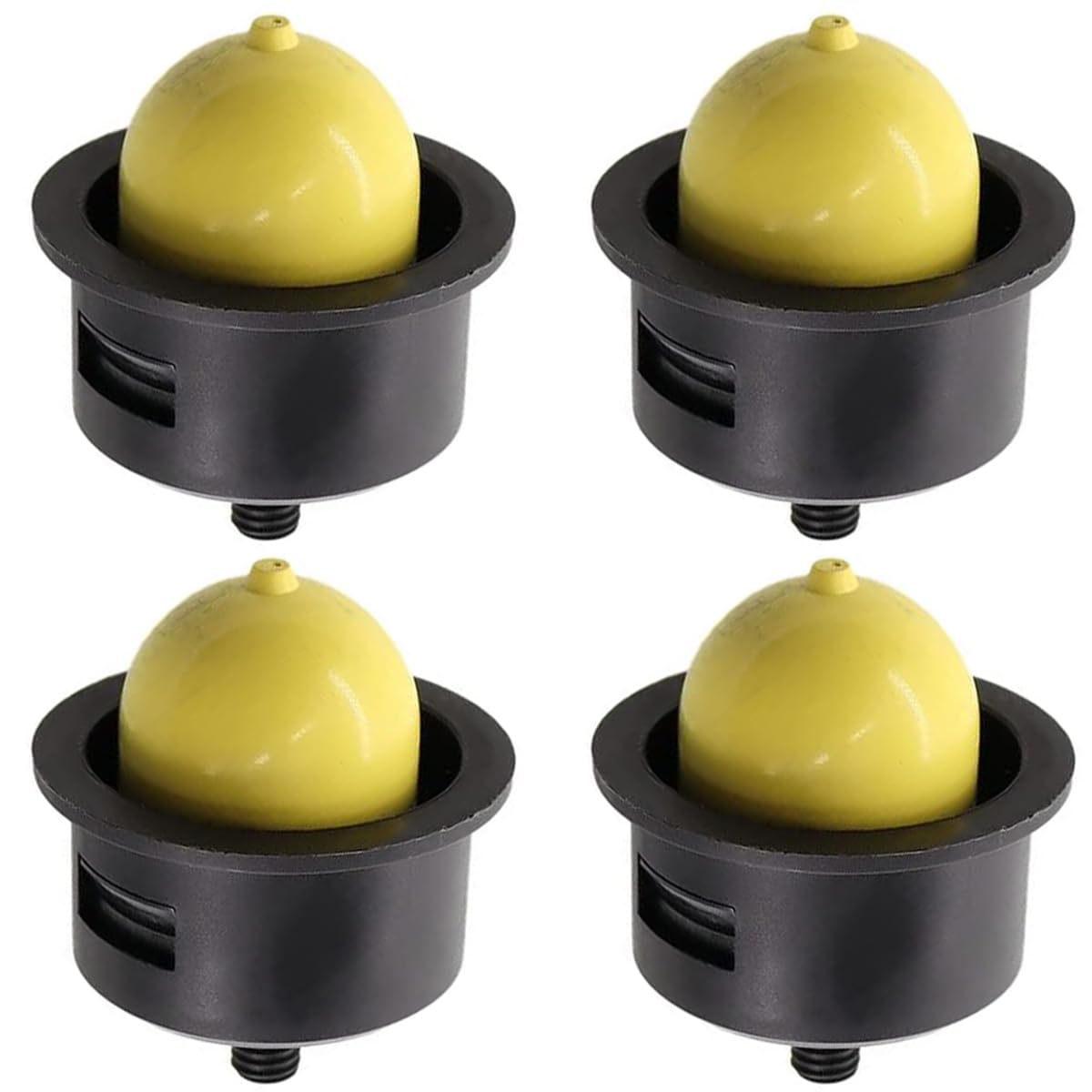 ZAMDOE 4Pcs Petrol Pump Primer Pump for Hecht 40 541SX 5410SH 553SX / Fuxtec FX-RM Series Lawnmower Fuel Pump replacement for engines, garden tool parts