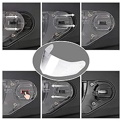 ILM Clear Shield Visor Pinlock Pins for Model-129