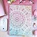 2019 Planner - Academic Weekly & Monthly Planner, Twin-Wire Binding with Flexible Pocket Cover, 8