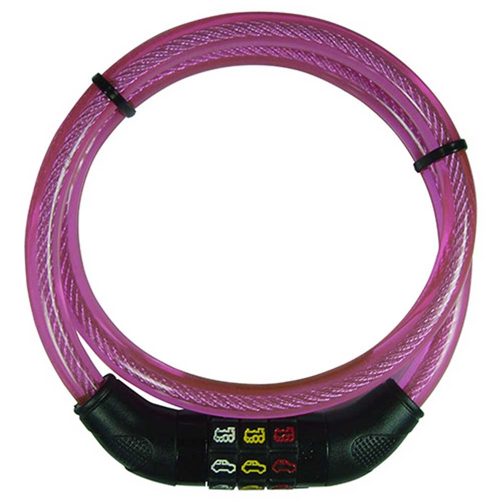 Security Plus 12027201 Children's Symbol Cable Lock Pink