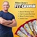 FITCRUNCH Protein Bars | Designed by Robert Irvine | World’s Only 6-Layer Baked Bar | Just 6g of Sugar & Soft Cake Core (12 Bars, Peanut Butter)thumb 1