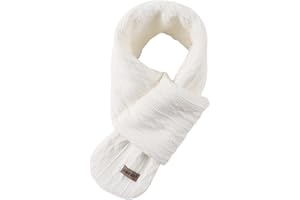 OMUKY Kids Scarf Fleece Warm Knitted Scarves for Girls Boys Toddler Cold Weather Soft Neck Warmer