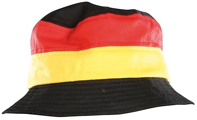 PEARL Deutschland Hut: Fan-Schlapphut Deutschland (Sonnenhut)
