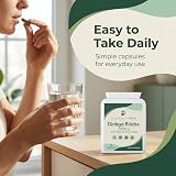 Supplements Wise Ginkgo Biloba 90 x 2000mg High Strength Capsules view 6