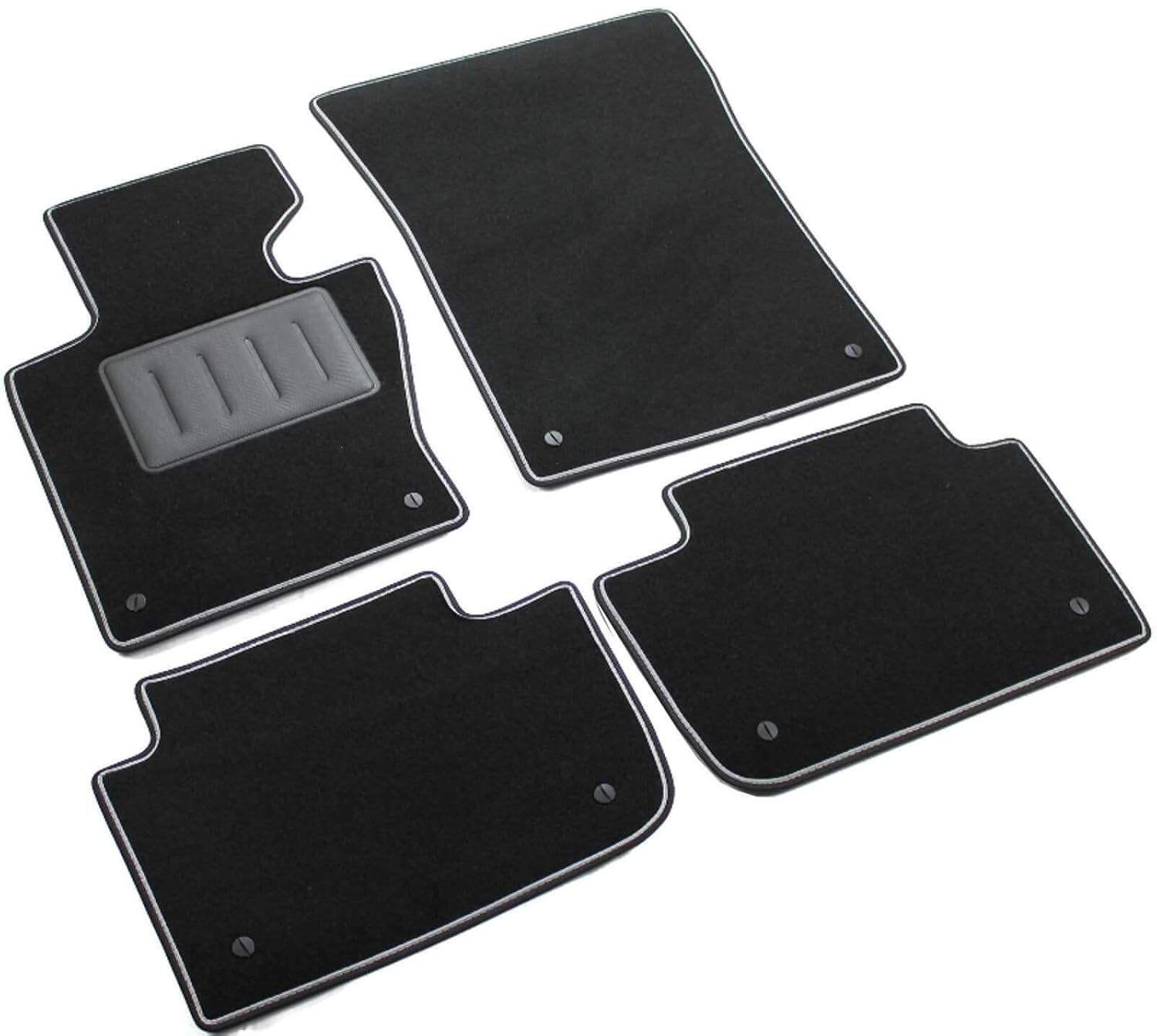Tappetino Auto Daewoo Matiz 2001-2005 - Moquette Guidatore Su Misura Italiana