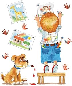YUSDK Dibujos Animados Animado habitación de los niños arreglo Junto a