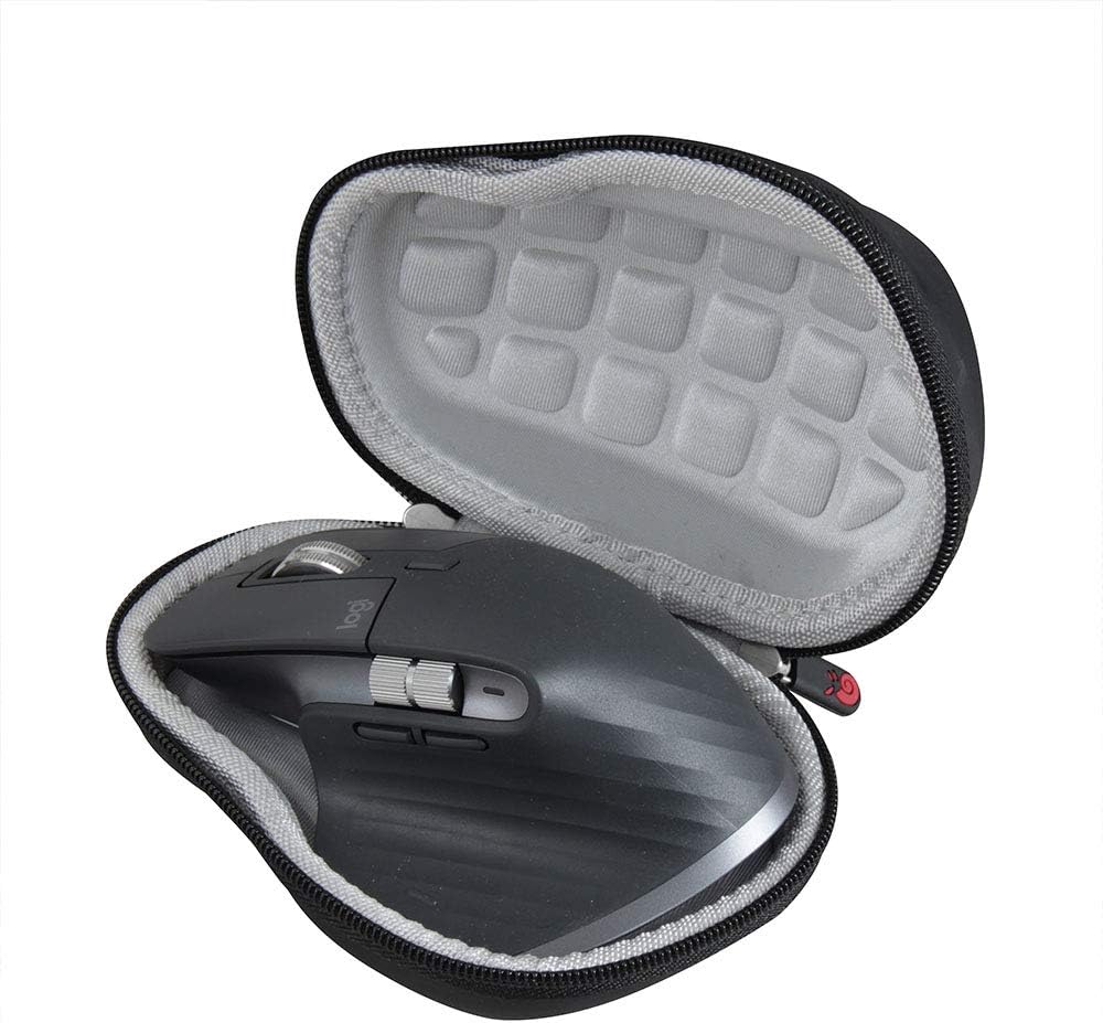 Hermitshell Hard Travel Black Case for Logitech MX Master 3 Advanced Wireless Mouse-2.0 Upgrade Version No Shake