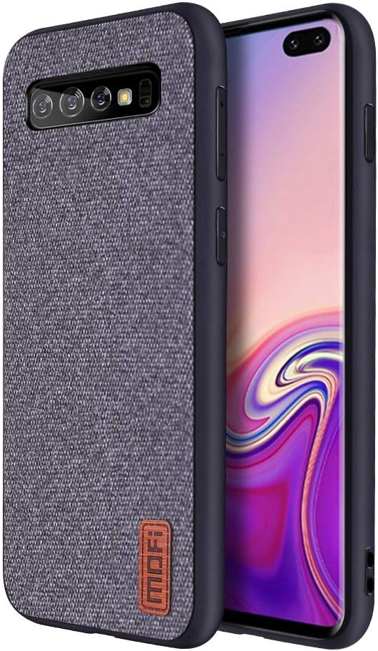 MOFI Case for Samsung Galaxy S10 Plus, Samsung S10 Plus Case Shockproof Bumper Easy to Hold Protective Phone Case for Samsung Galaxy S10 Plus - Grey