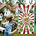Blulu Carnival Toss Game Banner with 3 Bean Bags Carnival Game for Kids and Adults in Indoor Outdoor Activities Circus Theme Birthday Party Decoration Supply Set
