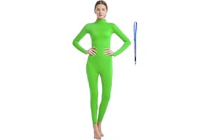 Full Bodysuit Include Zipper Helper Womens Costume Without Hood and Gloves Socks Spandex Zentai Unitard