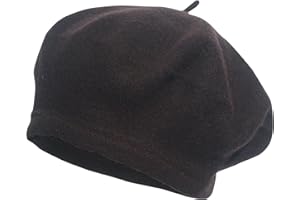 azrian Womens Wool Berets Classic Vintage Painter Hat Fall Winter Warm Caps Casual Fashion Caps French Paris Hats