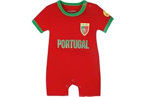 MUDJEAN Unisex Baby Soccer Themed Romper Infant Boy Clothes Baby Girls 0-24 Months